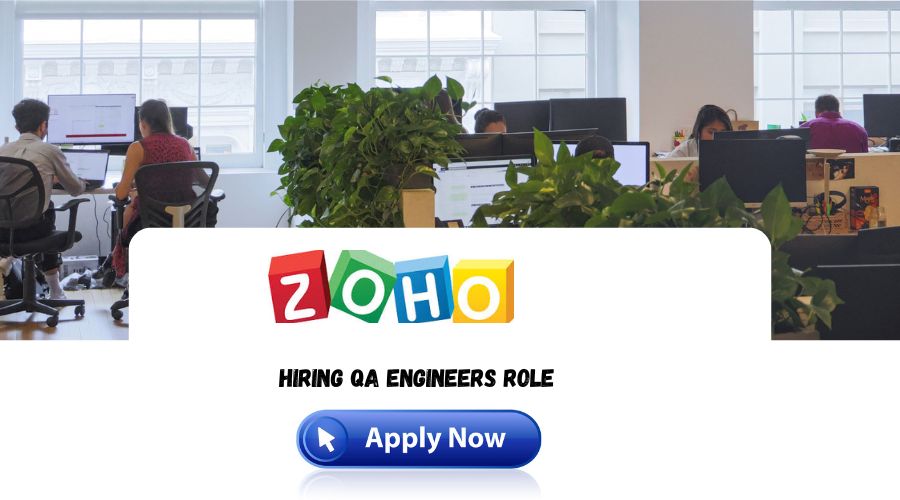 Zoho Corporation Recruitment 2024