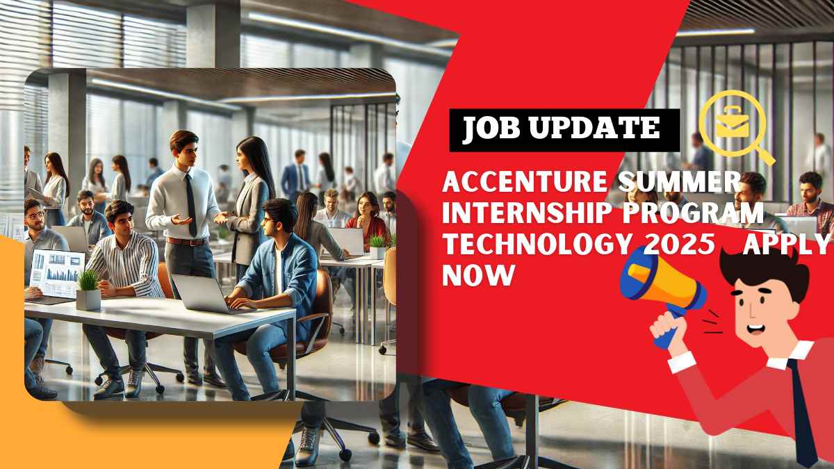 Accenture Summer Internship Program – Technology 2025