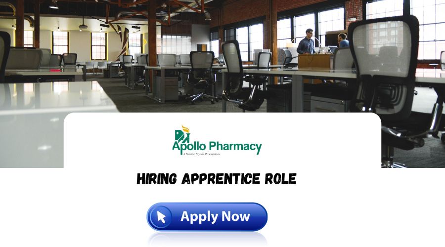 Apollo pharmacy Recruitment 2024