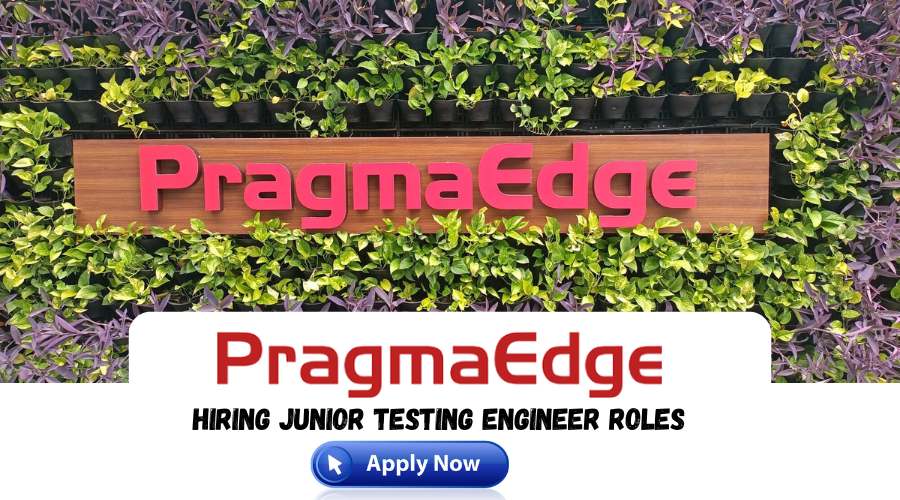 Pragmaedge Recruitment 2024