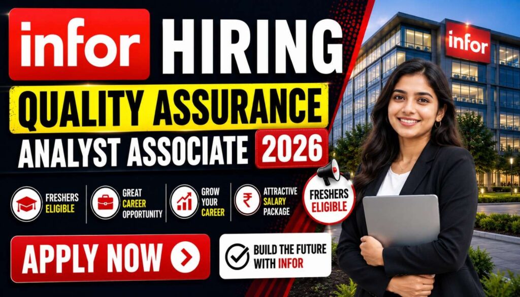 Infor Hiring Quality Assurance Analyst Associate 2026