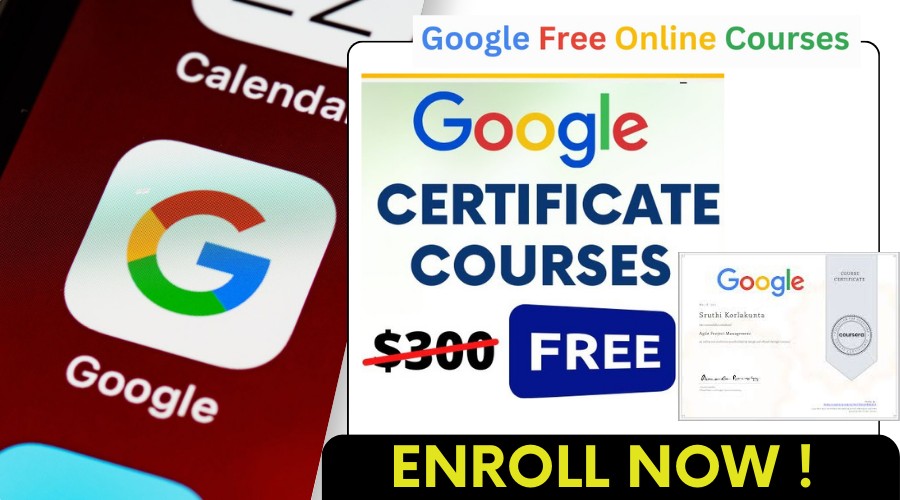 Google is offering multiple free job-ready courses; Check & Enroll now