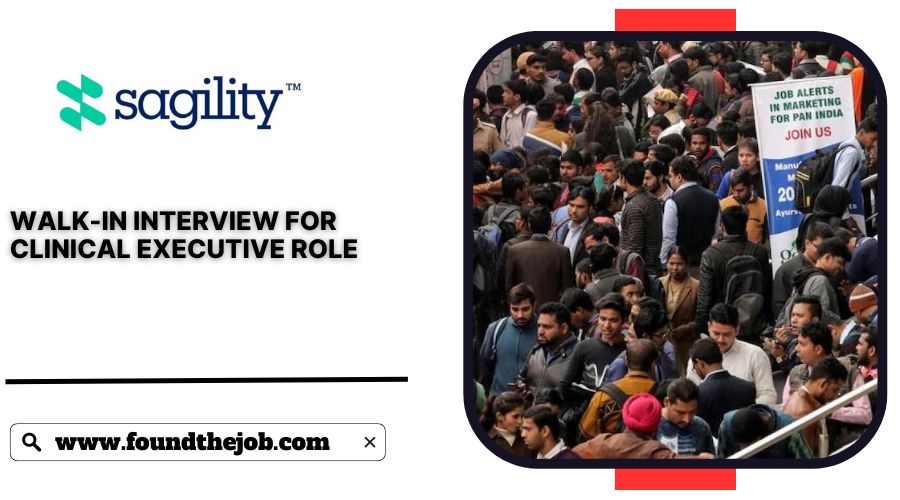 Sagility India WALK IN Drive