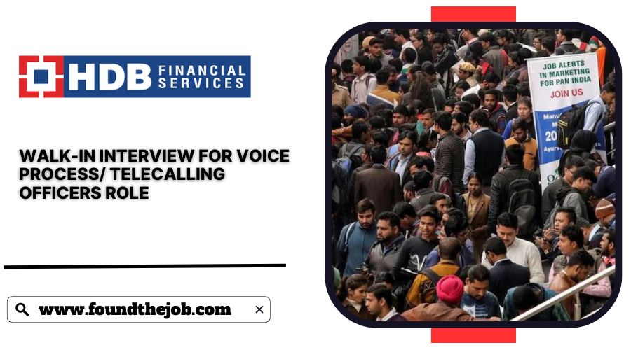 HDB Financial Services Walkin
