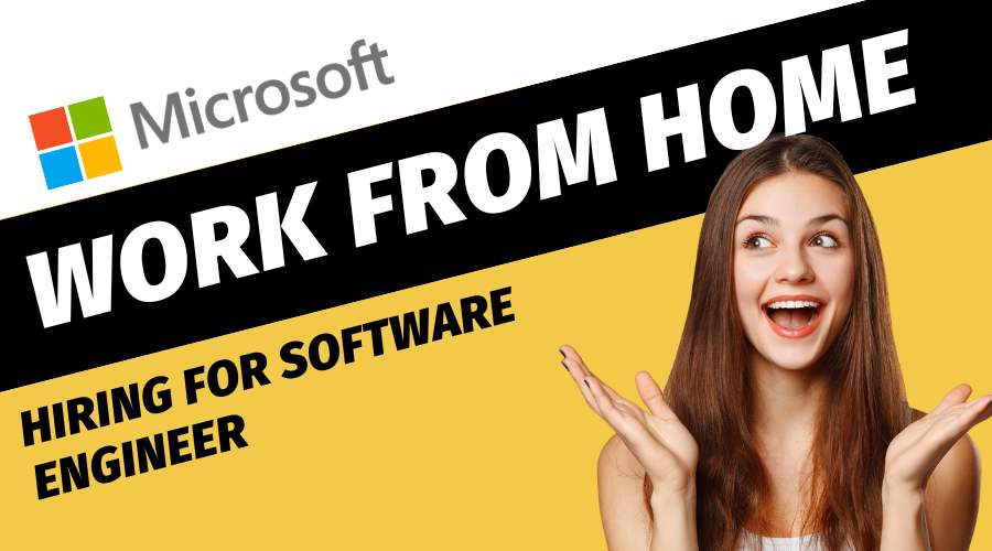 Microsoft Work From Home Jobs