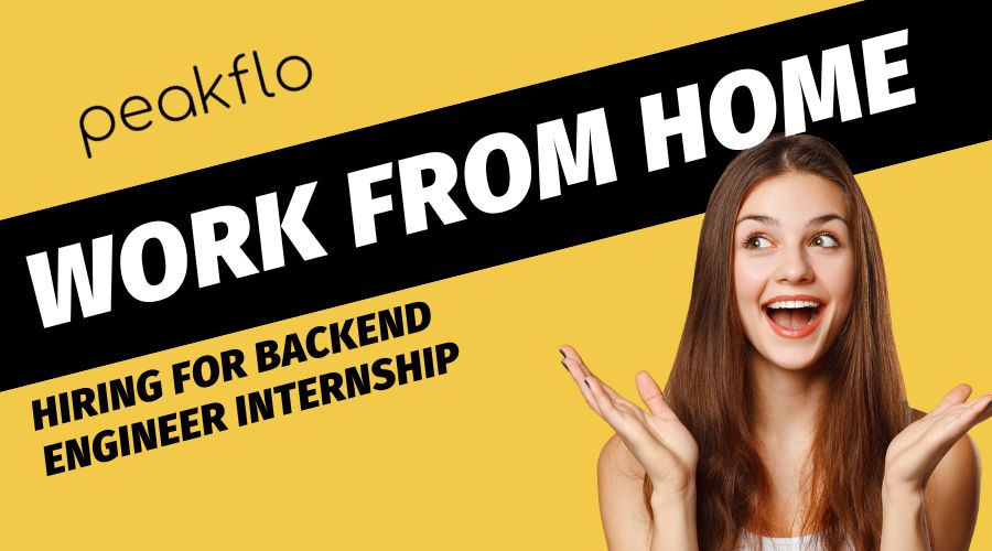Peakflo Work From Home Jobs