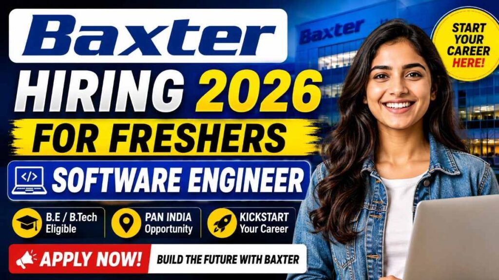 Baxter Hiring 2026 for Freshers