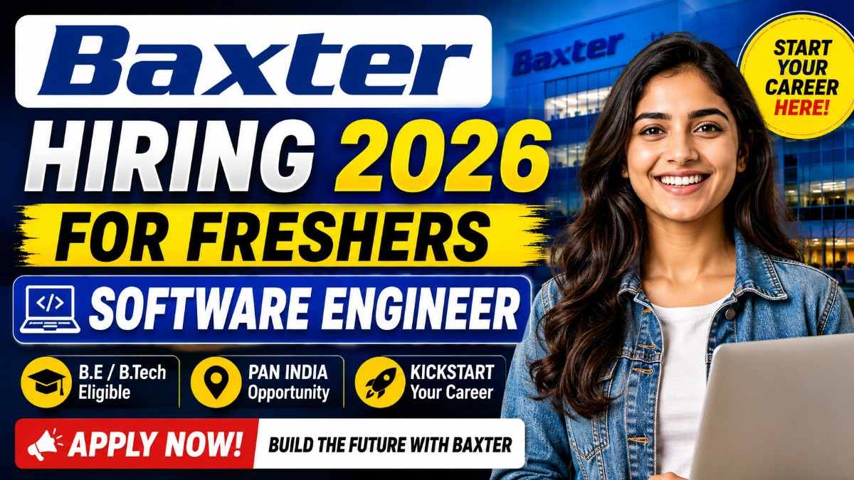Baxter Hiring 2026 for Freshers