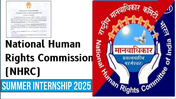 NHRC Paid Summer Internship Programme 2025 Apply Online Now
