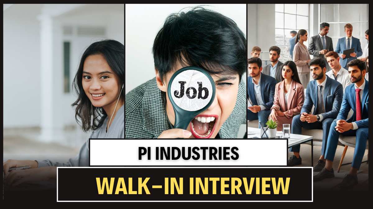 PI Industries Walk-In Interview
