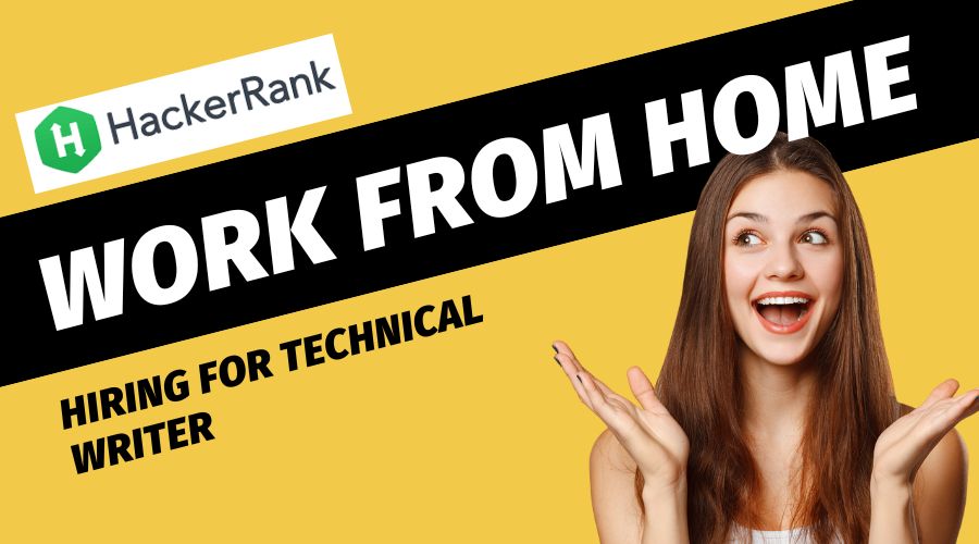 HackerRank Jobs in work from home