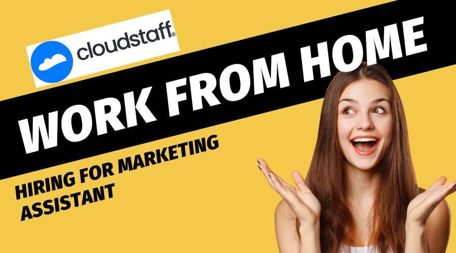 Cloudstaff Jobs in work from home