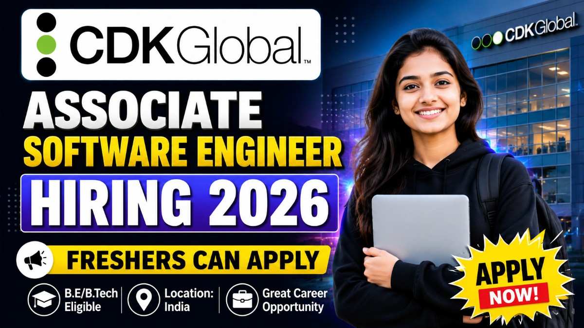 CDK Global Associate Software Engineer Hiring 2026