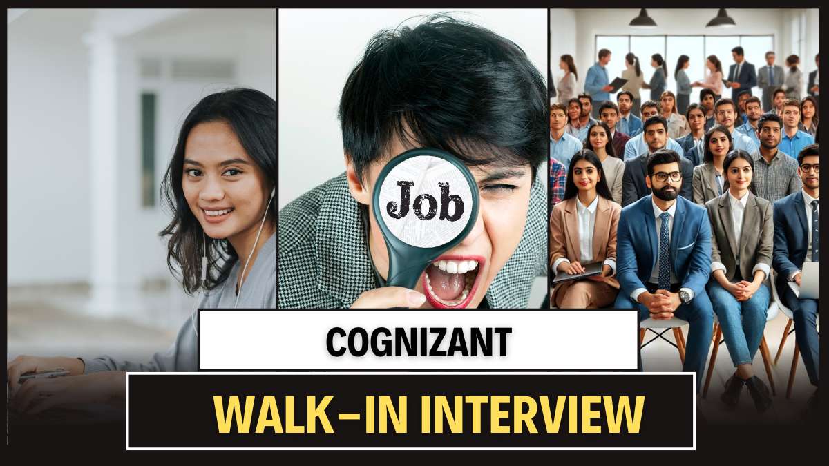Cognizant Walk-In Interview