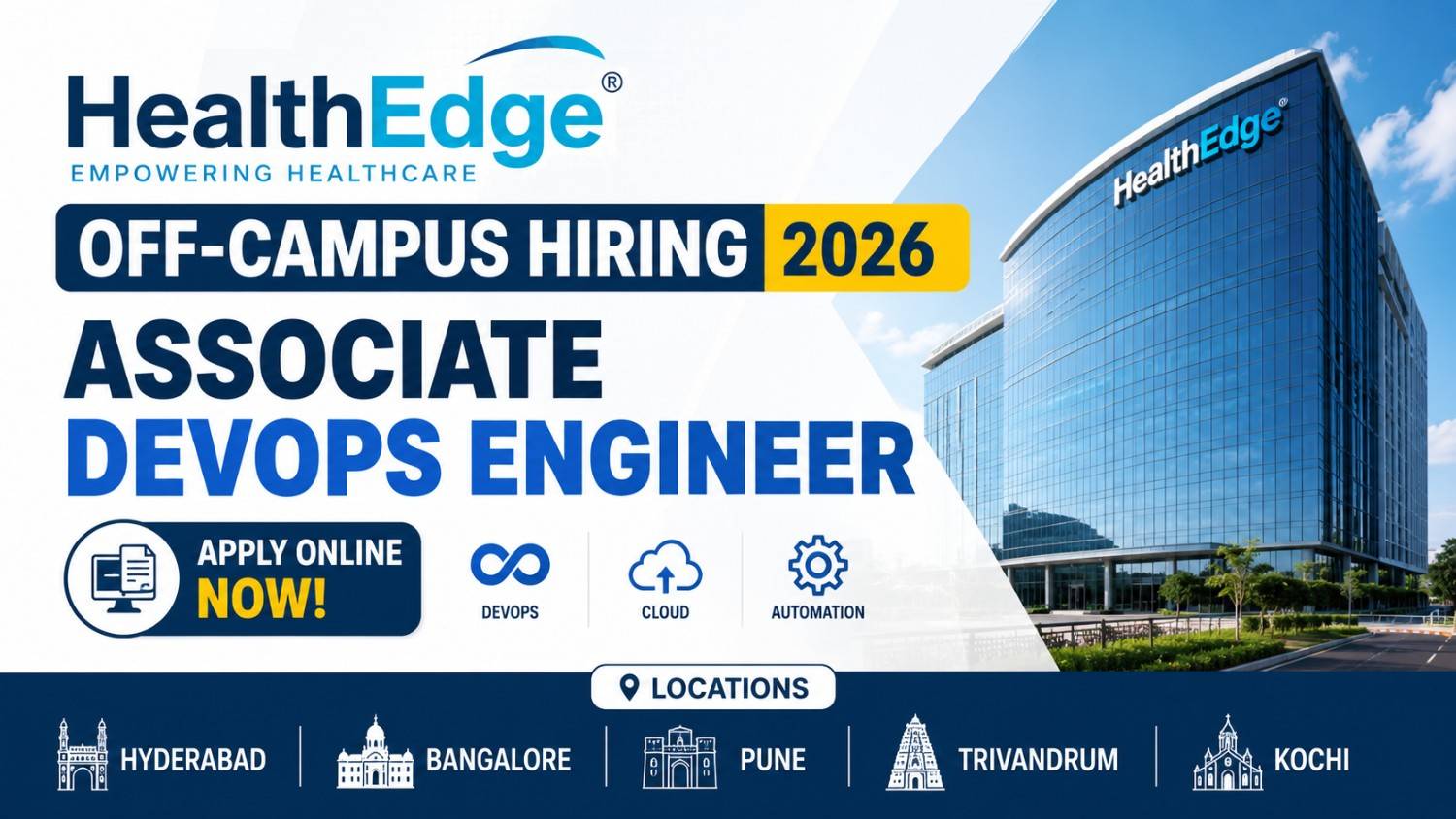 HealthEdge Off-Campus Hiring 2026