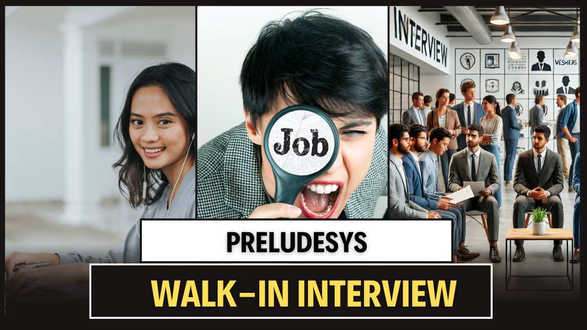 PreludeSys Walk-In Interview