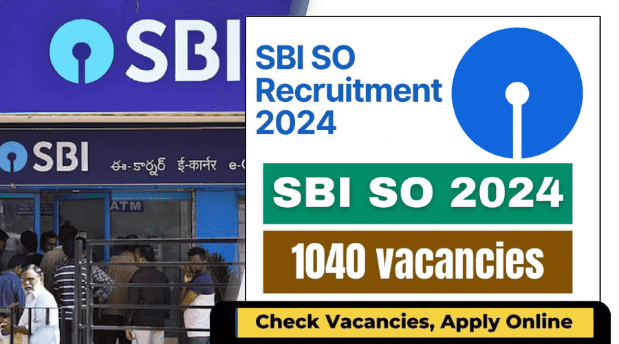 SBI Recruitment 2024 hiring Specialist Officer (SO)