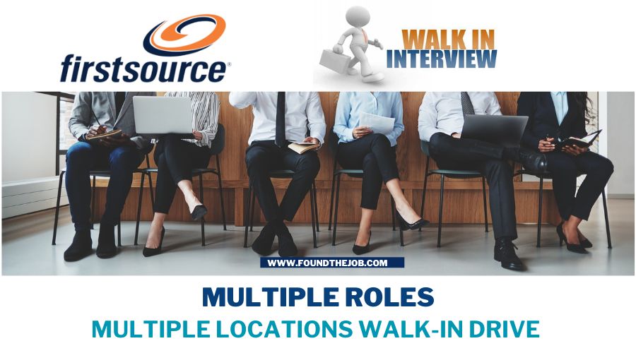 Firstsource Walk-in