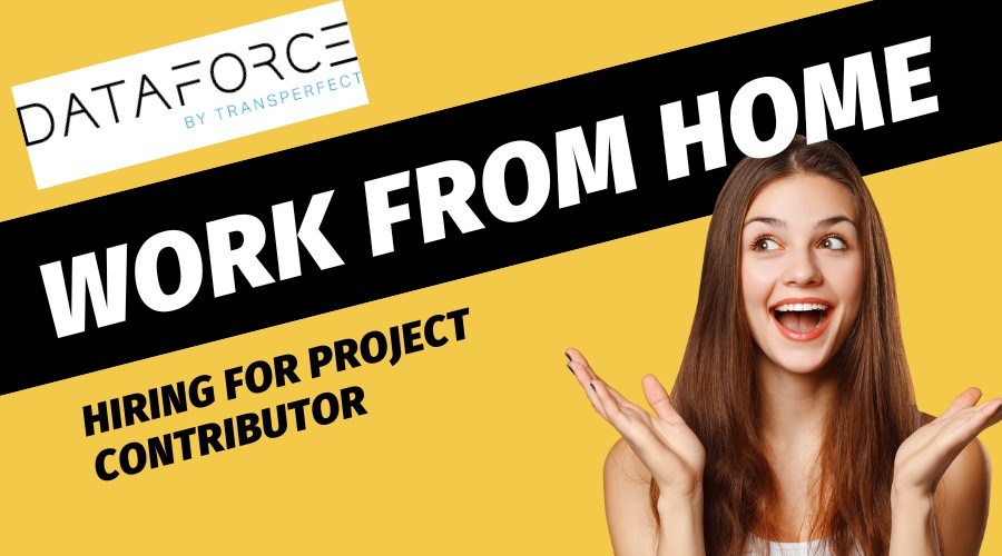 DataForce Jobs in work from home