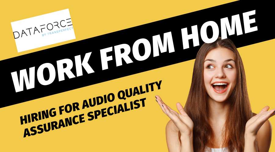 DataForce Jobs in work from home