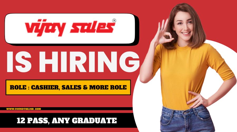 Vijay Sales Hiring 0-3 years Experience