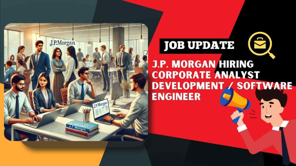 J.P. Morgan summer Internship