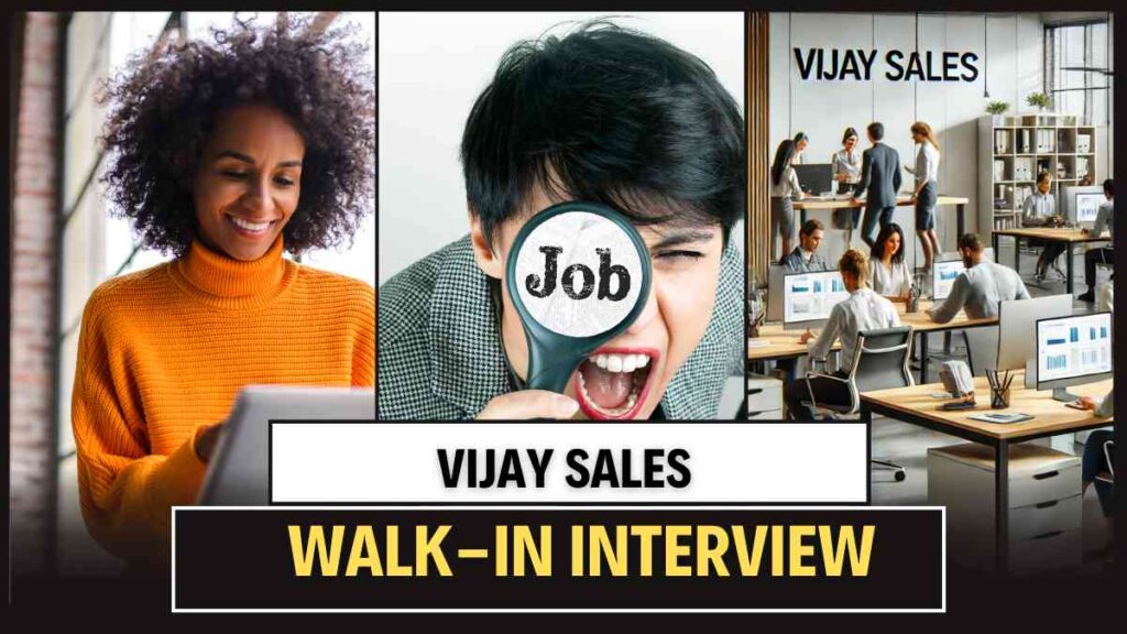 Vijay Sales Announces Walk-In