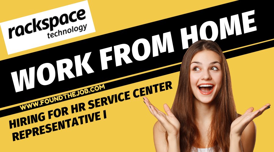 WFH jobs available at Rackspace 