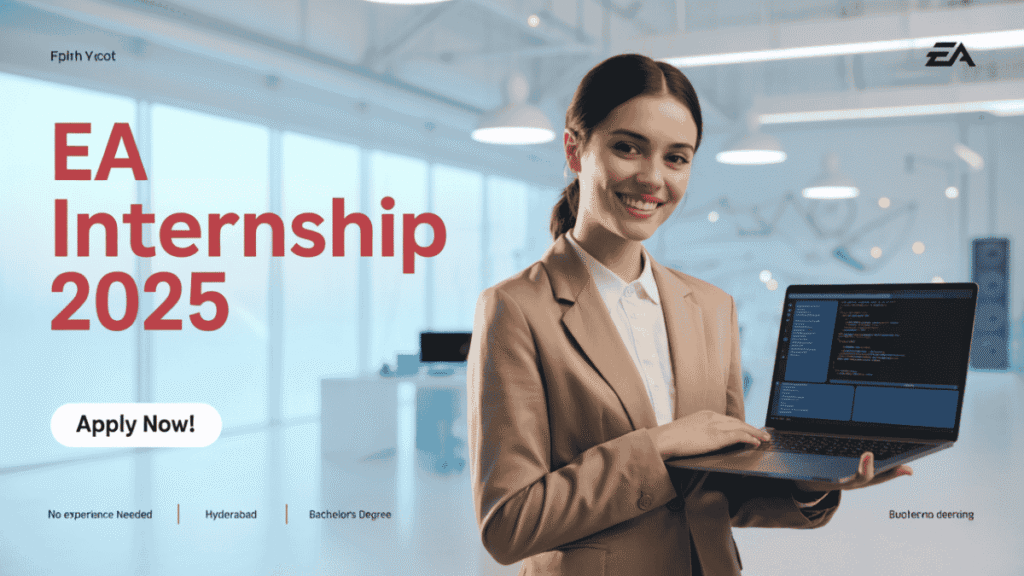 Internship Opportunity at Electronic Arts