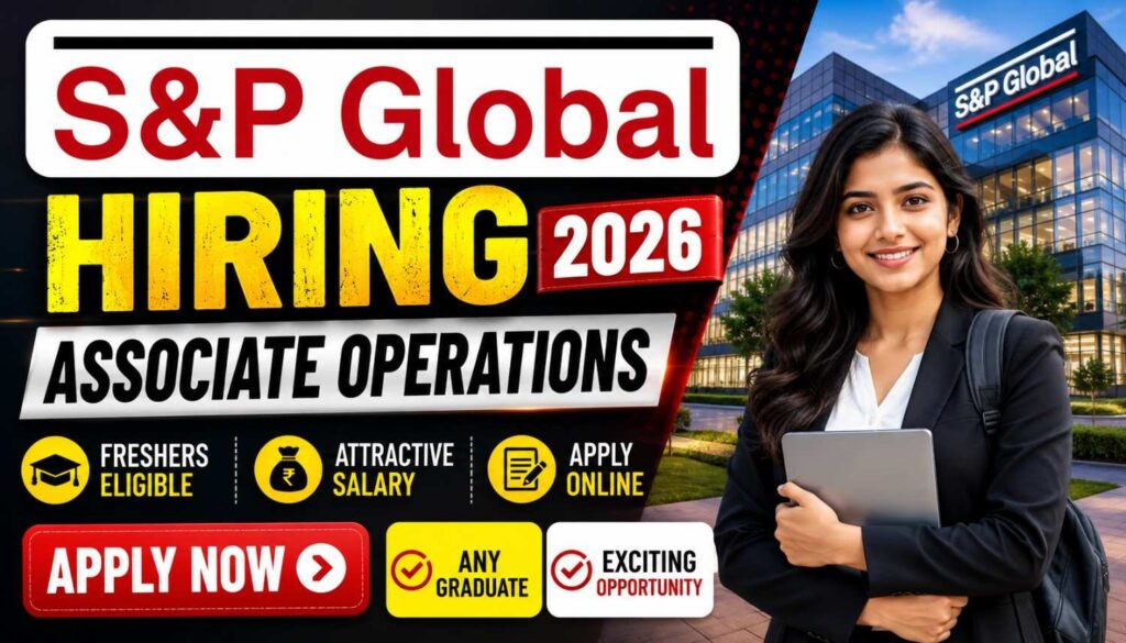 S&P Global Hiring Associate Operations 2026