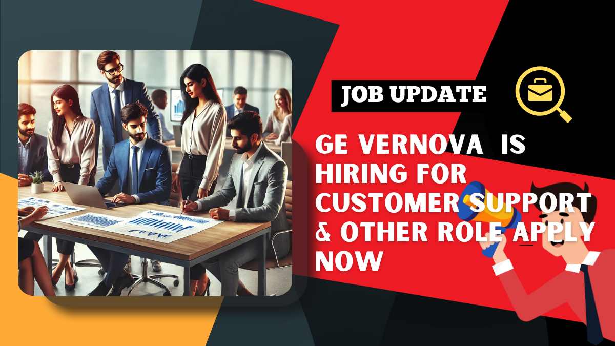 GE Vernova Company has vacancy