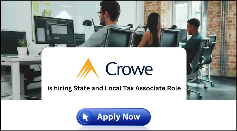 State and Local Tax Associate Job