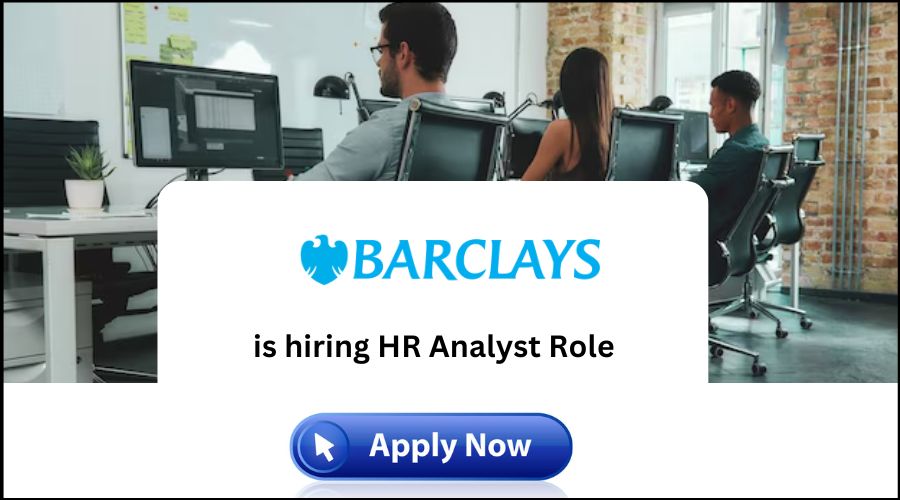 Barclays Job vacancy