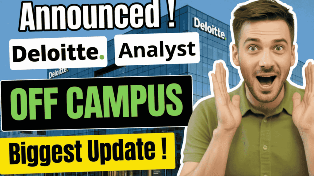 Deloitte Hiring Analyst