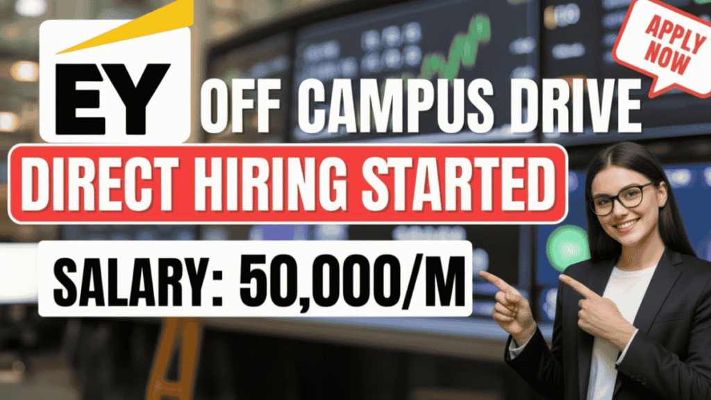 EY Opportunities for New Graduates – Multiple Job Roles Available