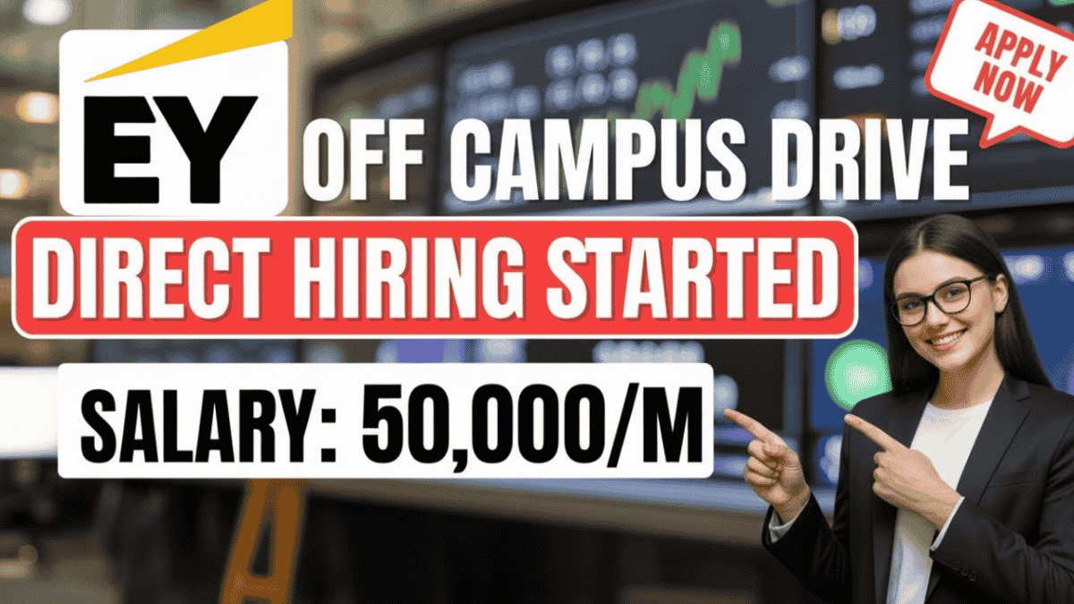 EY Opportunities for New Graduates – Multiple Job Roles Available