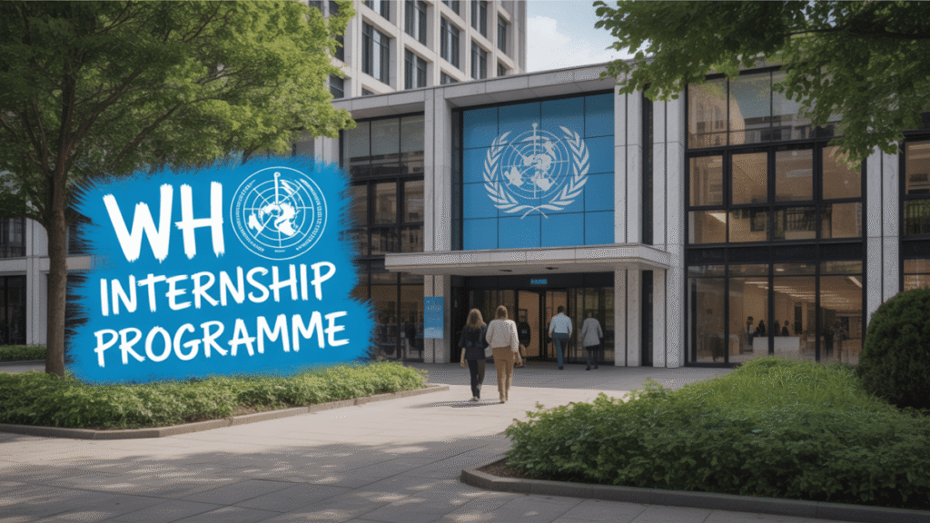 Internship Opportunity at WHO