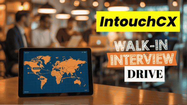 IntouchCX Hyderabad Walk-in Interview for International Customer Support