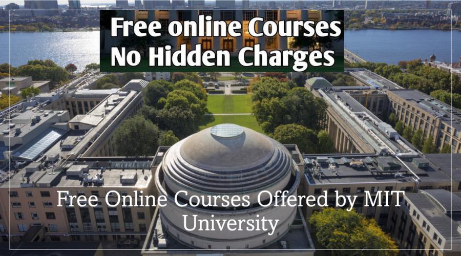 MIT Online Courses with Certificate Free |100 Best + Free MIT Certificate