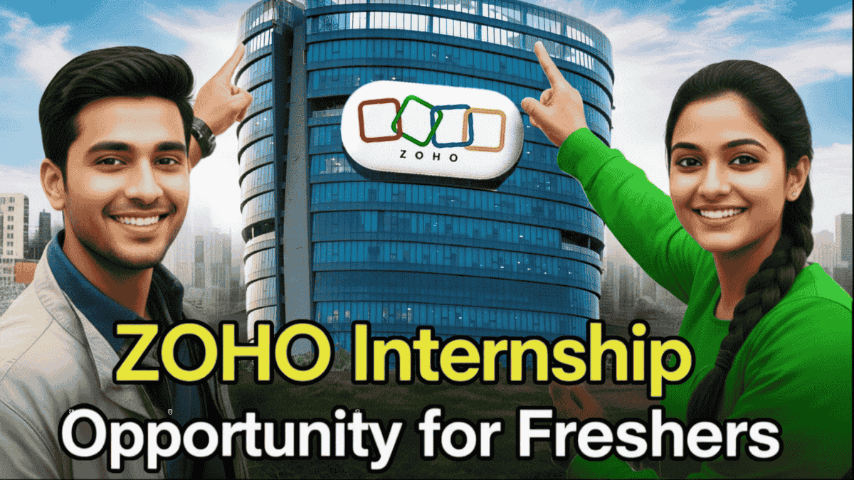 Zoho Cliqtrix Internship for Freshers Graduate