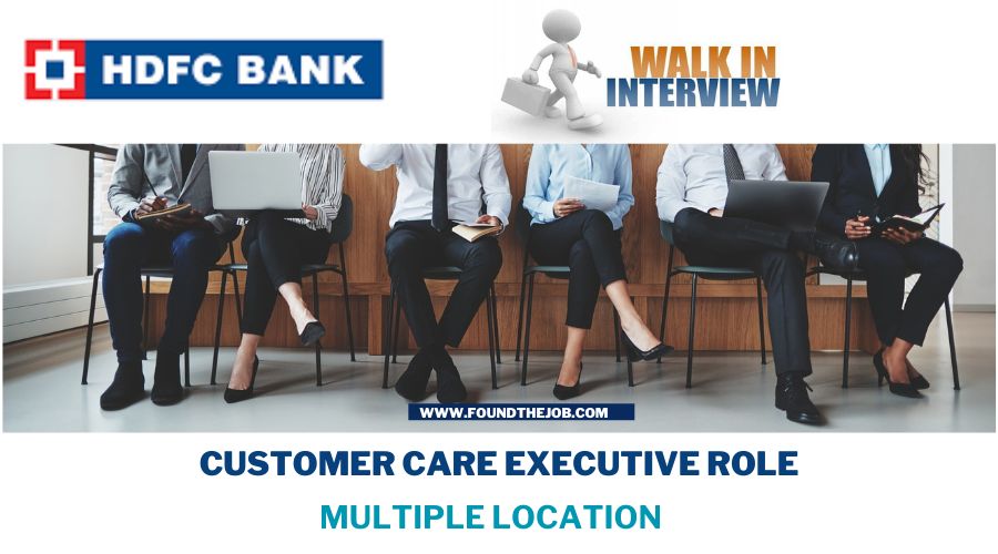 Direct Walk-In Hdfc Bank 