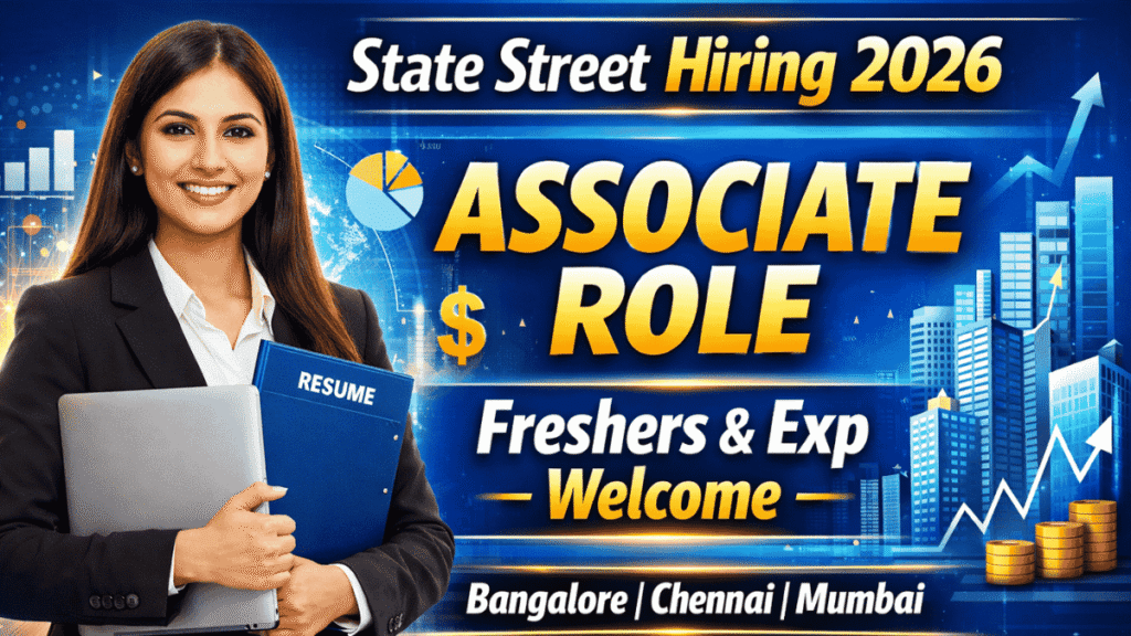 State Street Hiring Associate Role