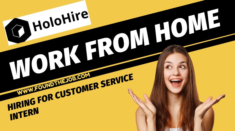 Work from home at HoloHire