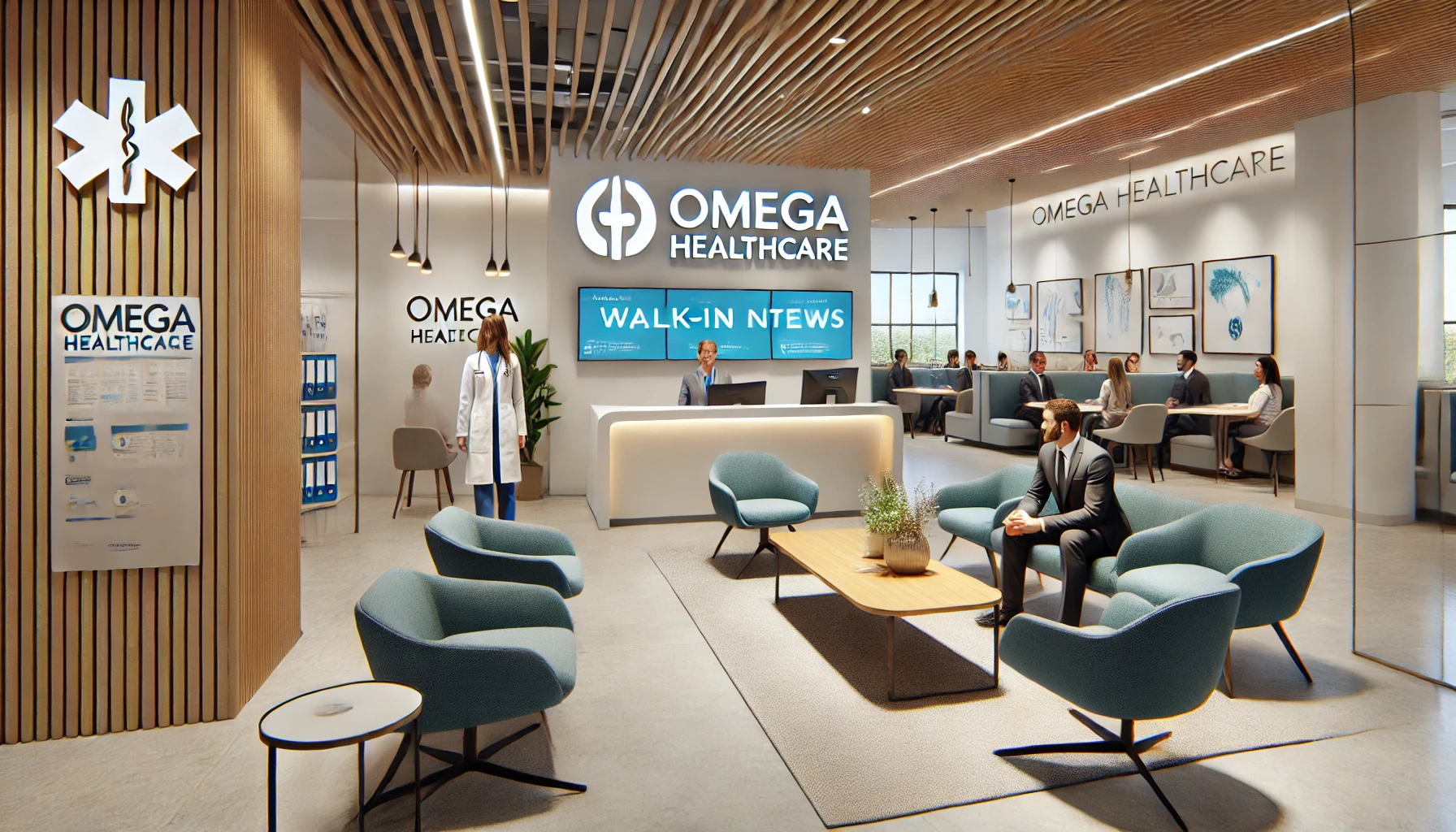 Walk-in to Omega Healthcare