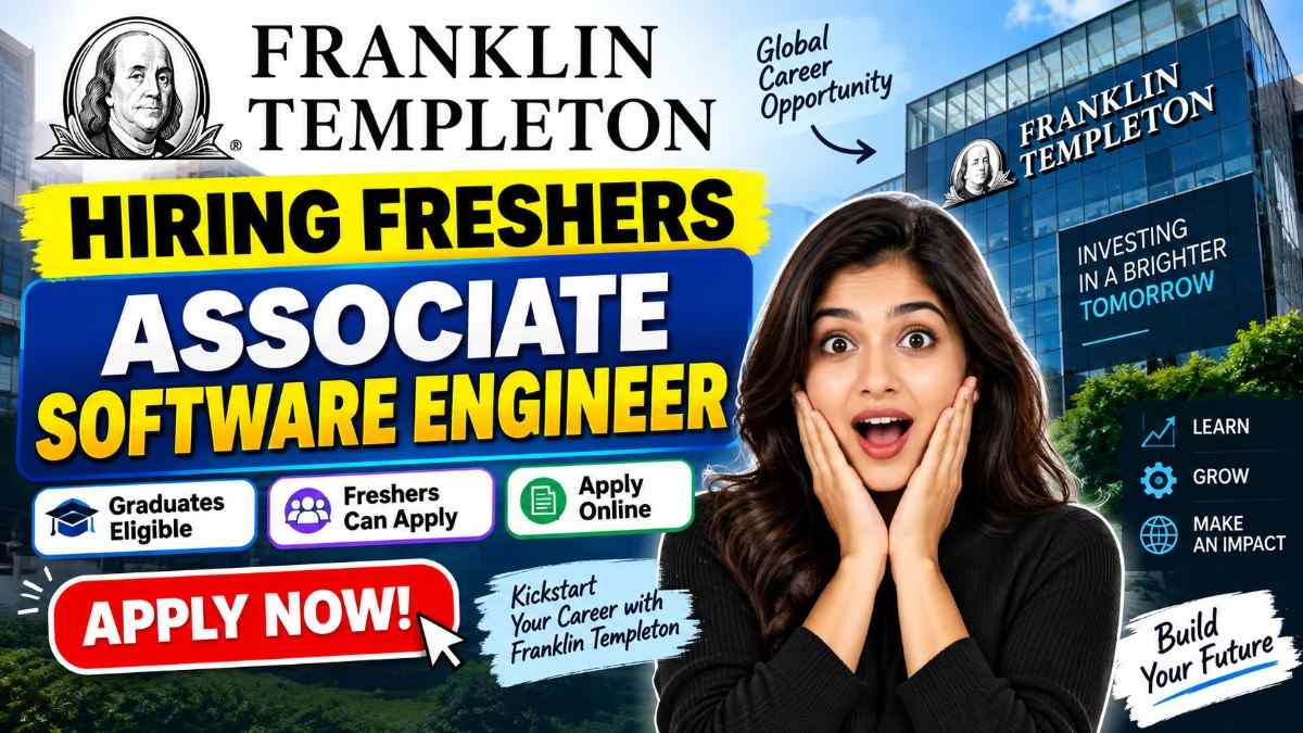 Franklin Templeton Hiring Freshers