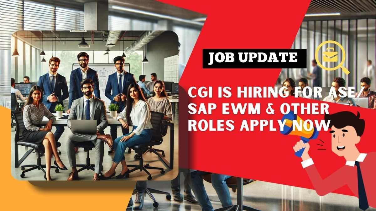 Job Opportunities at CGI