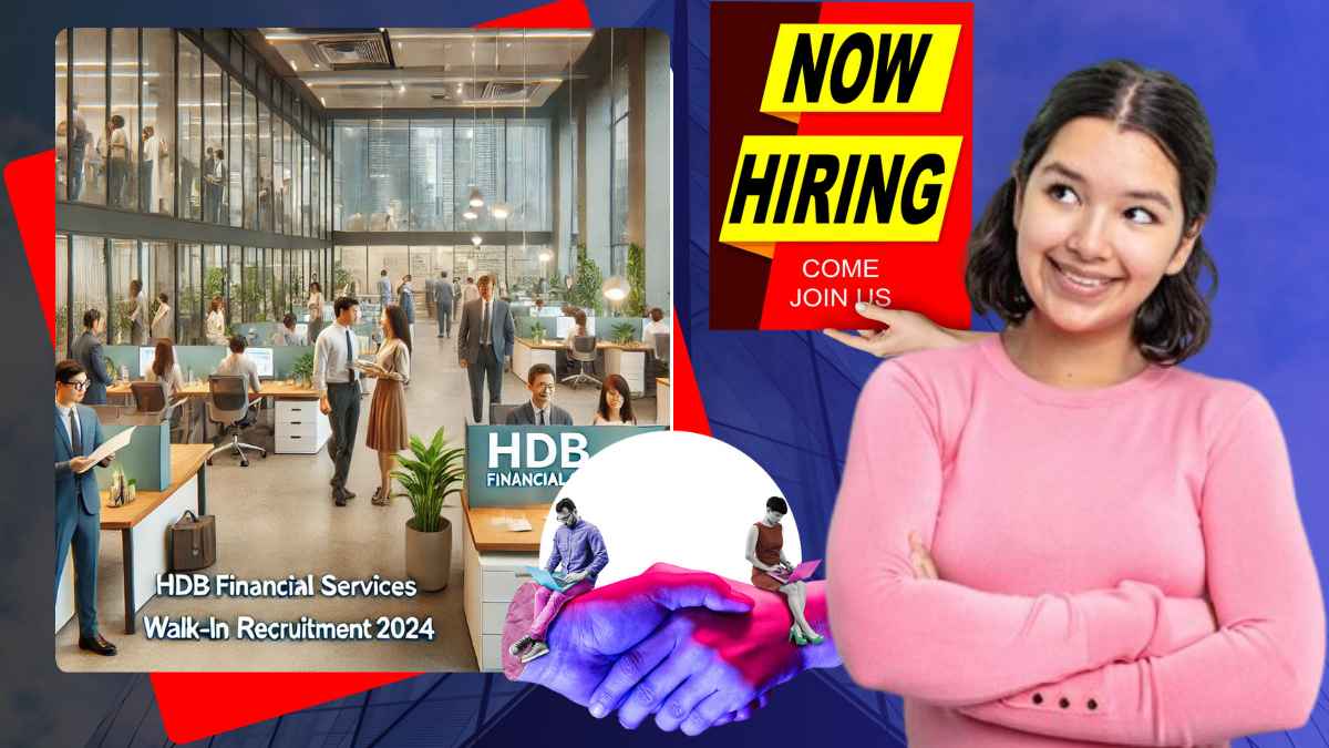 HDB Financial Services Walk-in Recruitment