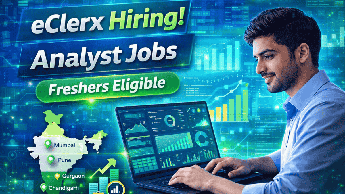 eClerx Hiring Analyst & Multiple Roles
