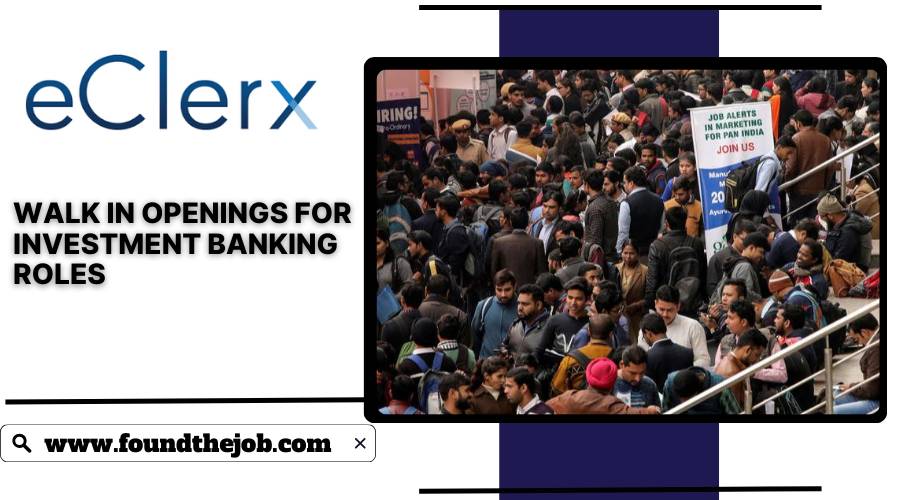 eclerx Ltd Mega Walk In Interview