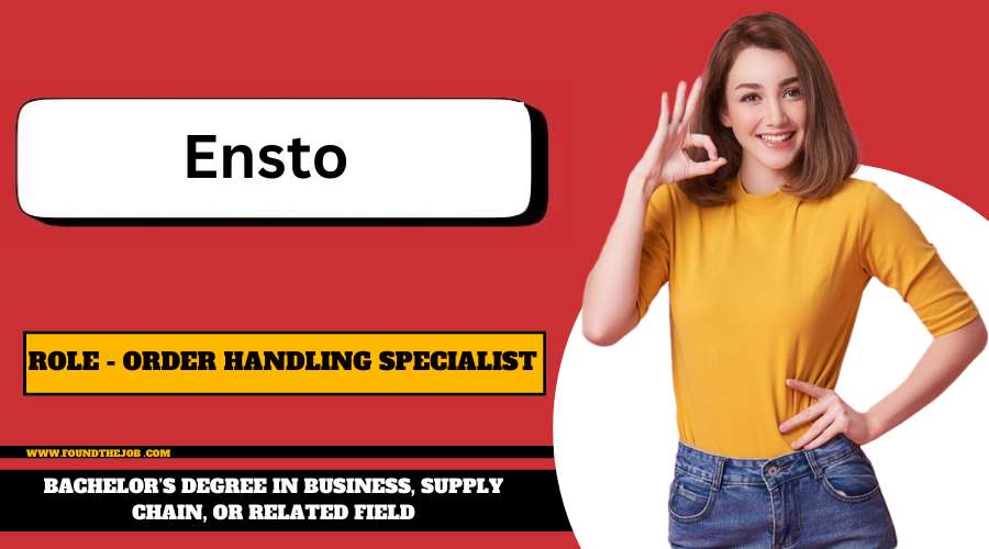 Ensto Hiring Off Campus Drive